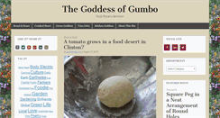 Desktop Screenshot of goddessofgumbo.com