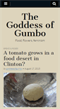 Mobile Screenshot of goddessofgumbo.com